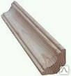 Плинтус деревянный Волна напольный сосна, 15х45х3000 мм, сорт Экстра