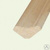 Плинтус деревянный напольный липа, 15х45х1800, сорт А, п.м #2