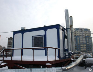 Модульная котельная крышная 450 кВт 