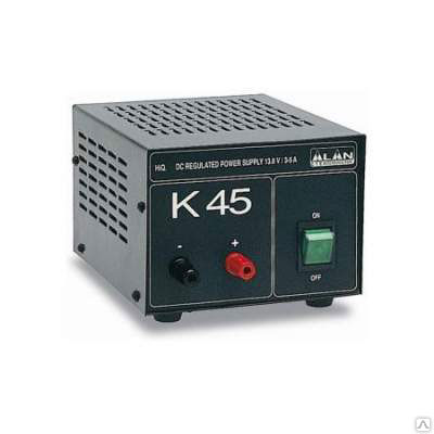Блок питания Alan K45 (4 Ампера, 220/13.8 Вольт, 50 Гц)