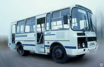 Автобус ПАЗ 32054 (КМ) раздельные сидения с ремнями безопасности