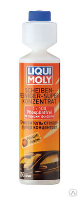 Очиститель стекол суперконцентрат (персик) LIQUI MOLY (250 ml)