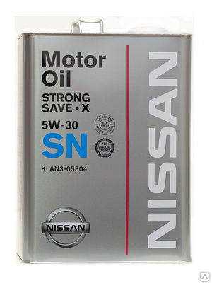 Масло моторное Nissan STRONG SAVE X 5W-30 SN (4 л)