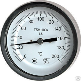 Термометры биметаллические коррозионностойкие ТБН-100к с корректором "0" #1
