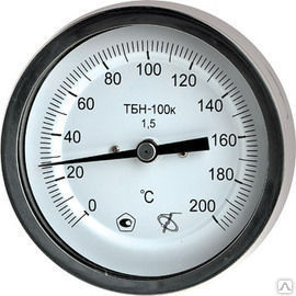 Термометры биметаллические коррозионностойкие ТБН-100к с корректором "0"