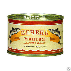 Печень минтая натуральная «Полези». купить в Москве по договорной цене ...