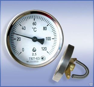 Термометры биметаллические трубные ТБТ 0…+150 #1