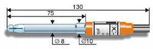 РН-электрод ЭСЛ-71-11 (20...50 °С, -0,5...12 рН) стерилизуемый