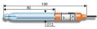 РН-электрод промышленный высокотемпературный ЭС-10802/4 (0...11 рН, 70...12