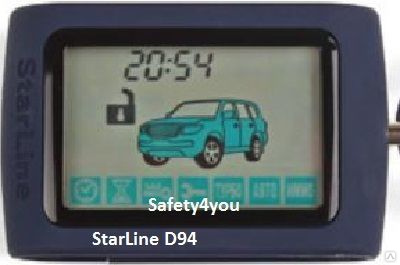 Привязать брелок starline d94