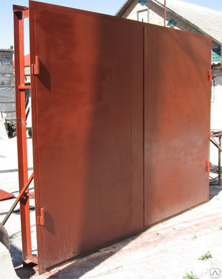 Изготовление металлических ворот дверей
