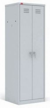 Шкаф металлический для одежды ШРМ-АК-600,1860х600х500, RAL 7035, Серый