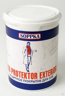 Состав фасадный огнебиозащитный SOPPKA OSB PROTEKTOR EXTERIOR #1