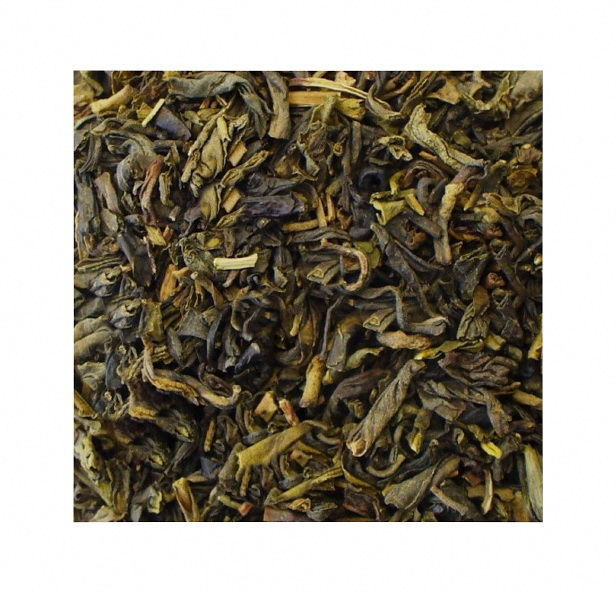 Чай зеленый с лепестками жасмина нефасованный в мешках 5 кг.