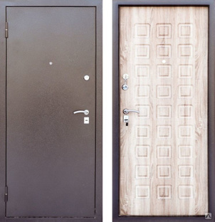 Дверь, Двернофф, (Сеул) , серебро крупное/ель карпатская ((960*2050 правая) 