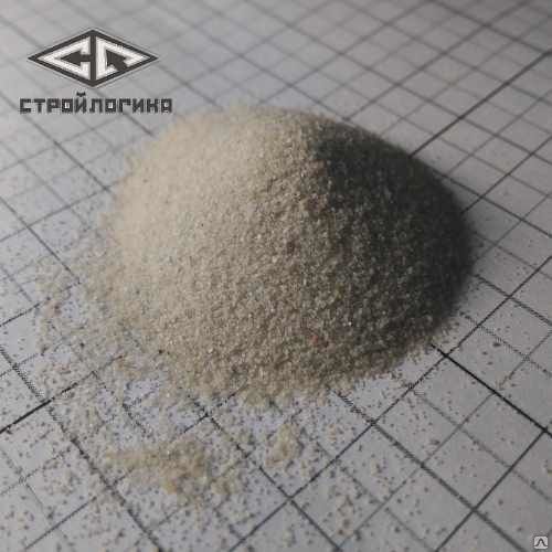 Песок Белый кварцевый фр.0,0-0,63 мм в мешках по 25 и 50 кг