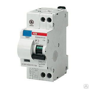 Выключатель автоматический дифференциального тока DSH941R C16 30мА тип АС