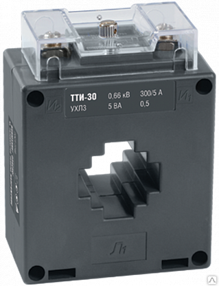 Трансформатор тока 200/5 класс точности 0,5 ТТИ-30 (без шины) 5 ВА ИЭК