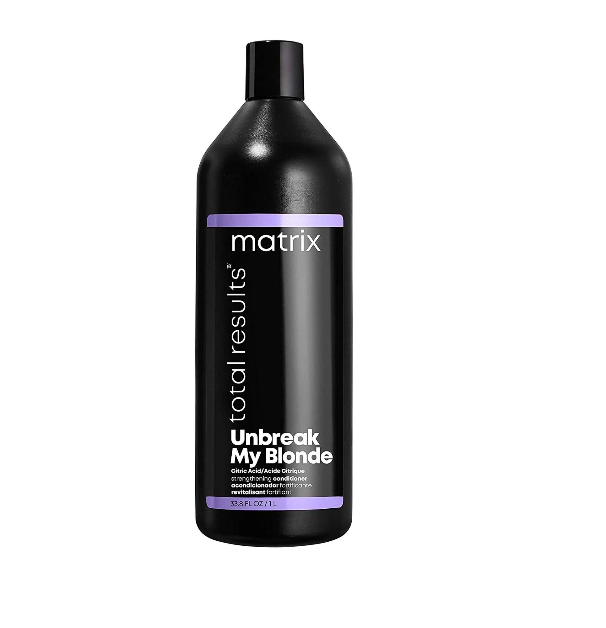 Matrix TR Анбрейк Майн Блонд Укрепляющий кондиционер без сульфатов с лимонной кислотой для осветленных волос 1000 мл.