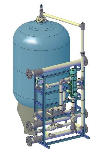 Оборудование Установки фильтрации серии HYDROTECH FS Автоматизированные установки фильтрации и обезжелезивания