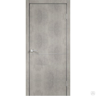 VELLDORIS межкомнатная дверь techno m1 муар светло-серый 700Х2000 