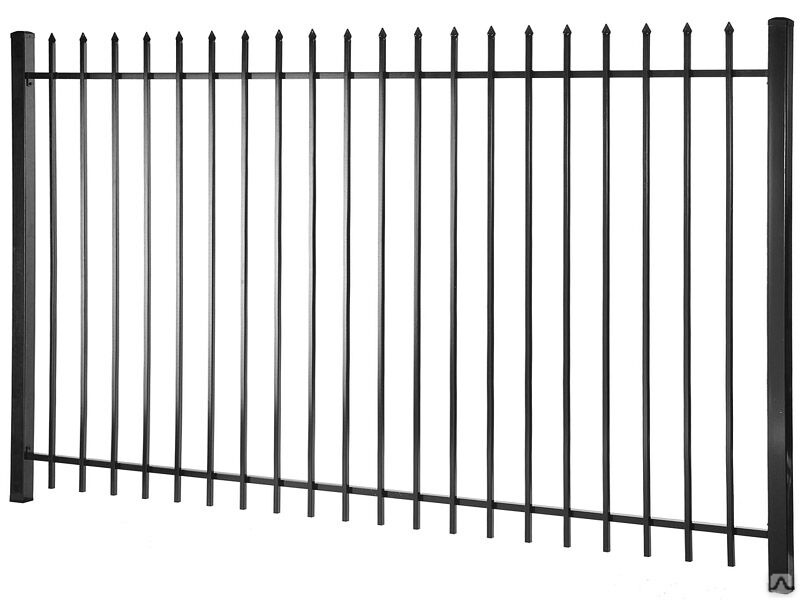 Забор из профильной трубы купить с доставкой по России