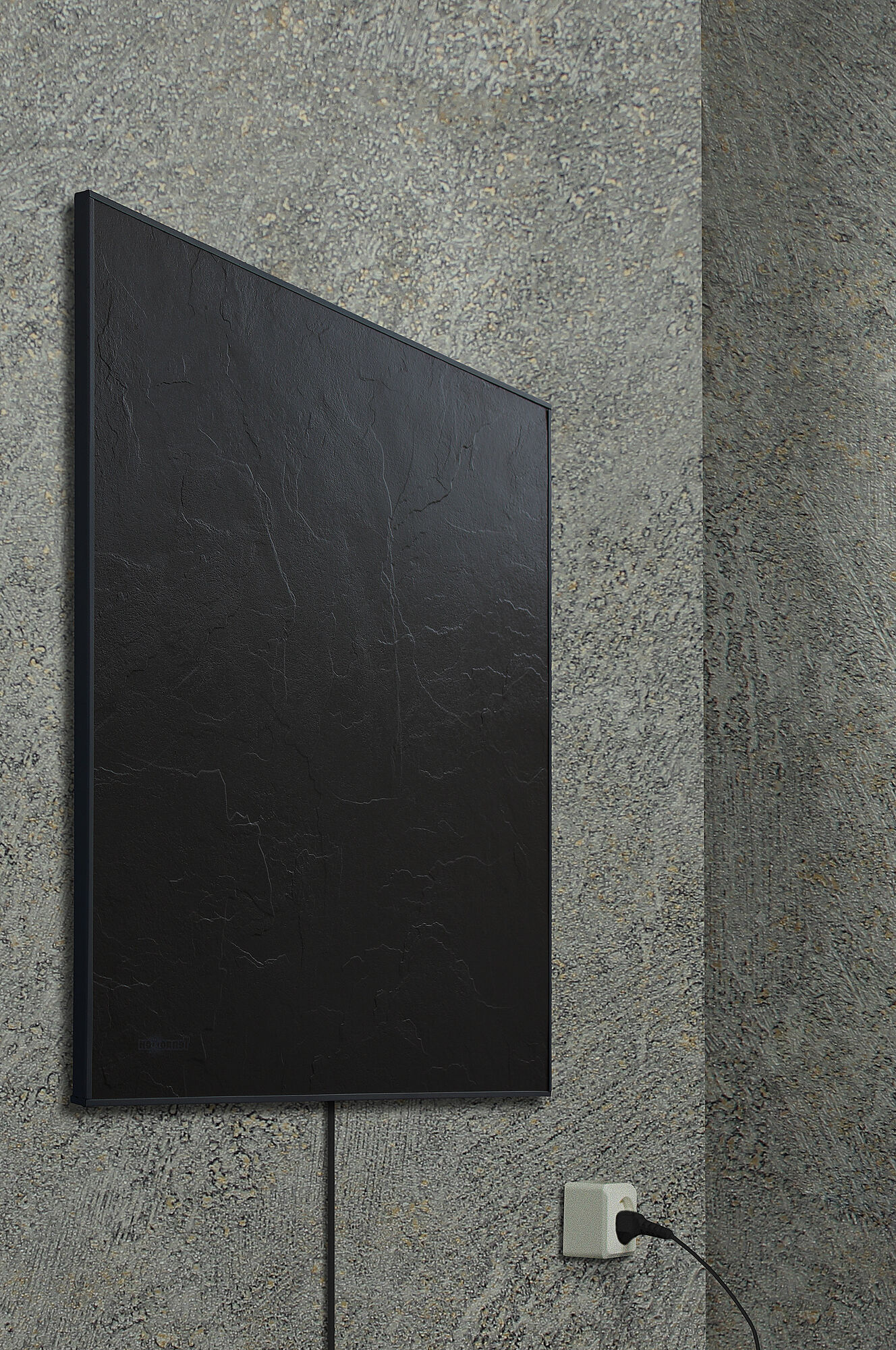 Кварцевый обогреватель Теплофон-Granit ЭРГН 0,5/220 (600*600) черный