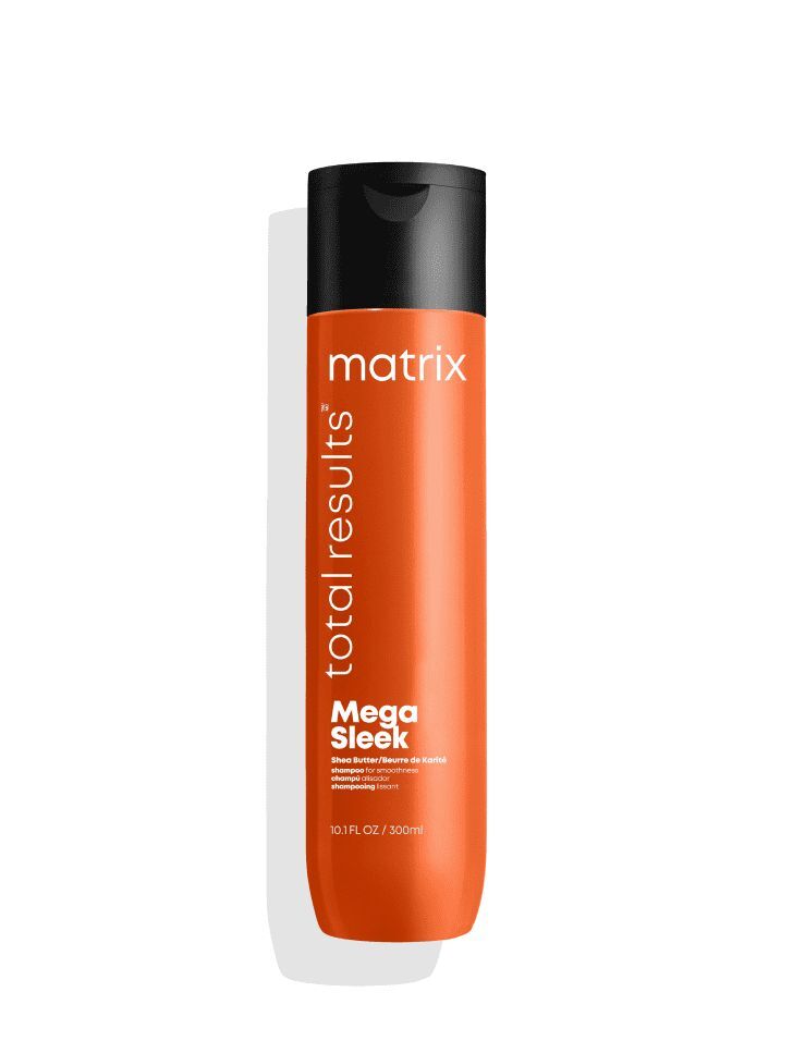 Matrix Total Results Mega Sleek Шампунь для гладкости непослушных волос с маслом ши 300 мл