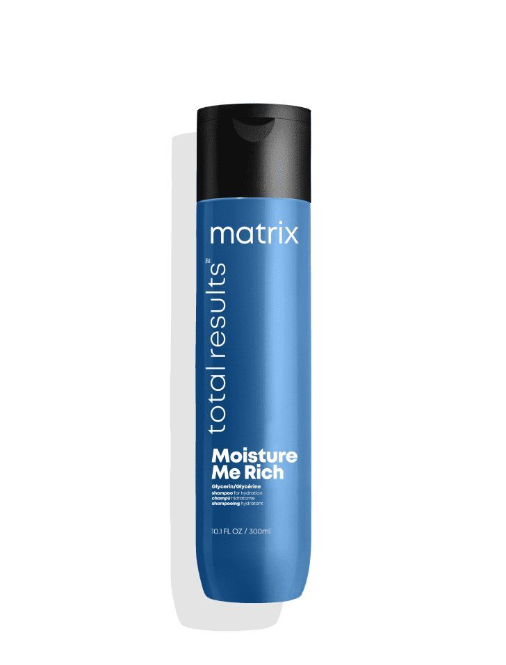 Matrix Total Results Moisture Me Rich Шампунь для увлажнения сухих волос с глицерином 300 мл.