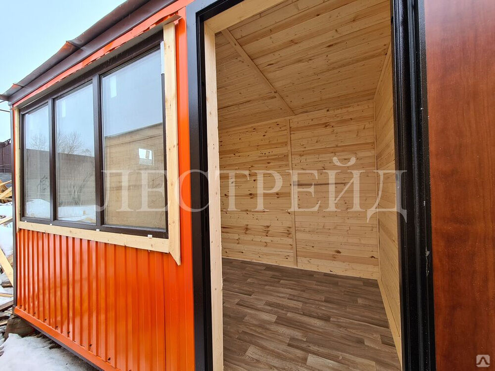 Блок контейнер 6x2,4 м "Малибу" купить в Москве с доставкой от Лестрейд