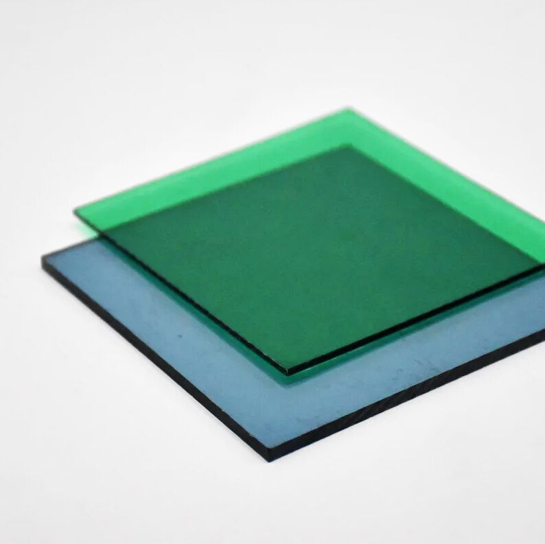 Монолитный поликарбонат BORREX оптимальный Зеленый 8 мм (3,05*2,05 м) BORREX Оптимальный