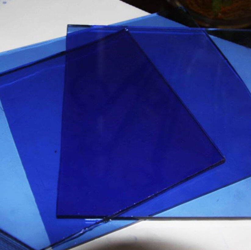 Монолитный поликарбонат КОЛИБРИ Синий 8 мм (3,05х2,05 м) Полигаль