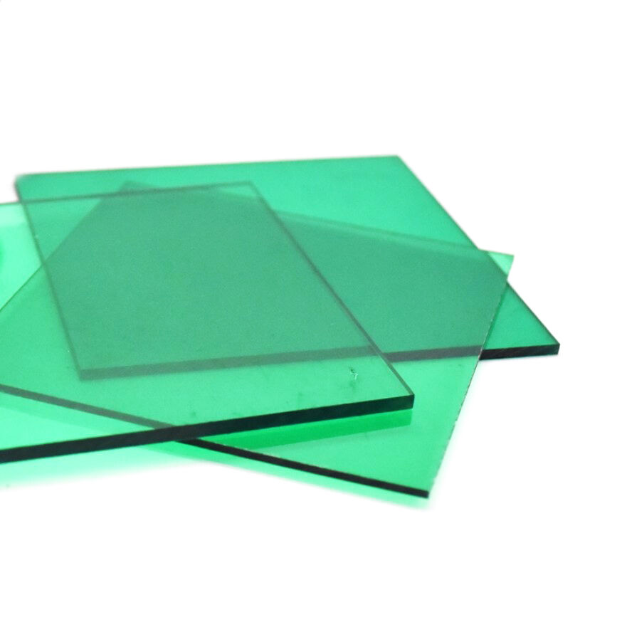 Монолитный поликарбонат BORREX оптимальный Зеленый 10 мм (3,05*2,05 м) BORREX Оптимальный
