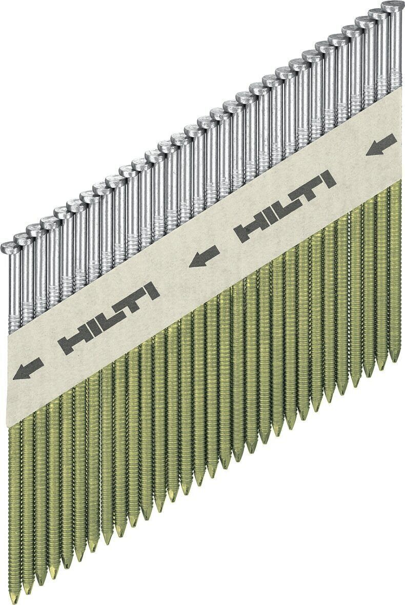 Гвозди профилированные Hilti GX-WF сталь б/п, 90x3.1 мм