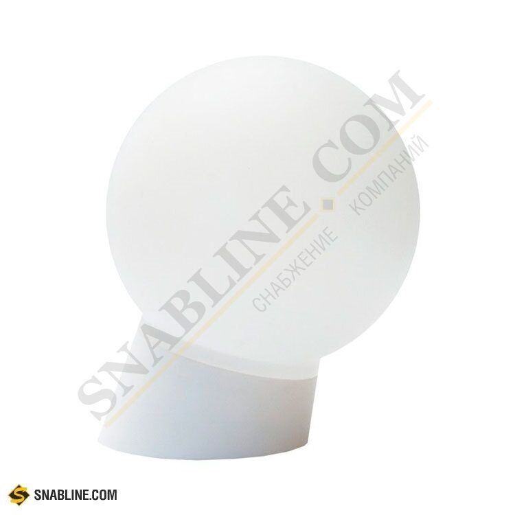 Светильник НББ TDM ELECTRIC шар наклонное основание белый, 60Вт E27 230В IP20
