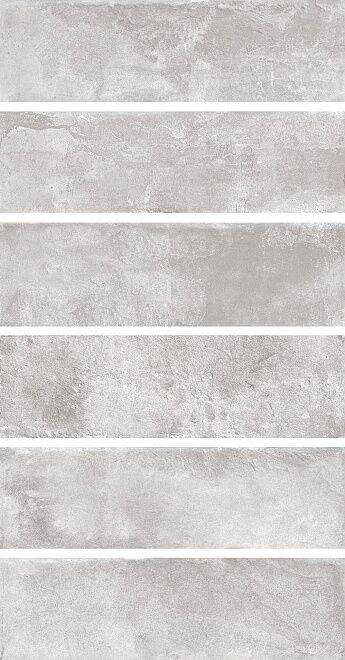 Керамическая плитка Керамин Керама Марацци Маттоне 2912 Настенная плитка серый светлый 8,5х28,5