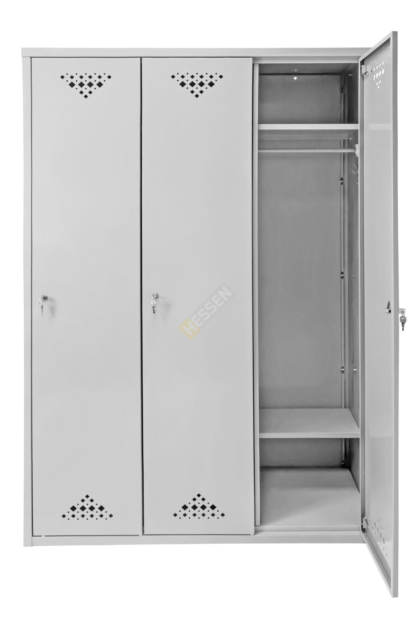 Шкаф для одежды ШР-3/900 3-секционный, двери распашные.