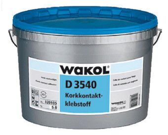 Клей на водной основе Wakol D 3540 5л (расход 20м2)