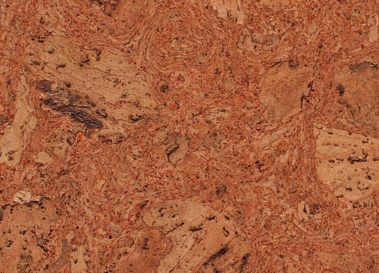 Настенная клеевая пробка Wicanders, Dekwall, Tenerife Red (600 х 300 х 3 мм) упак. 1,98м2