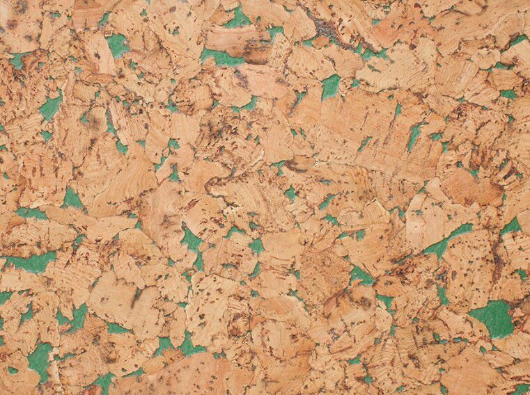 Настенная клеевая пробка Wicanders, Dekwall, Hawai Green (600 х 300 х 3 мм) упак. 1,98м2