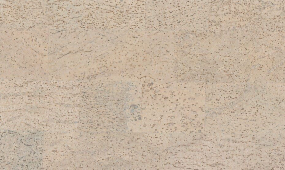 Клеевой пробковый пол Corksribas, NaturCork, Gringo Cream (600х300х4 мм) упак.1,98м2