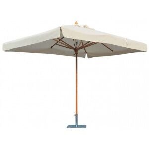 Зонт профессиональный Scolaro Palladio Standard, квадратный, 3000 x 3000 мм, с центральной опорой, цвет слоновая кость,