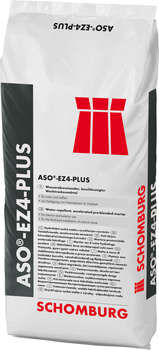 ASO-EZ4-PLUS Быстротвердеющая, водоотталкивающая заводская сухая смесь, мешок 25 кг, Schomburg