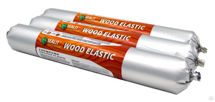 Акриловый герметик по дереву Sealit Wood Elastic 600 м, 4 цвета в наличии 
