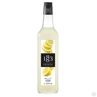 Сироп 1883 Maison Routin Лимон (Lemon), 1 л, стекло 