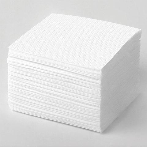 Салфетки бумажные белые 80 шт пачка
