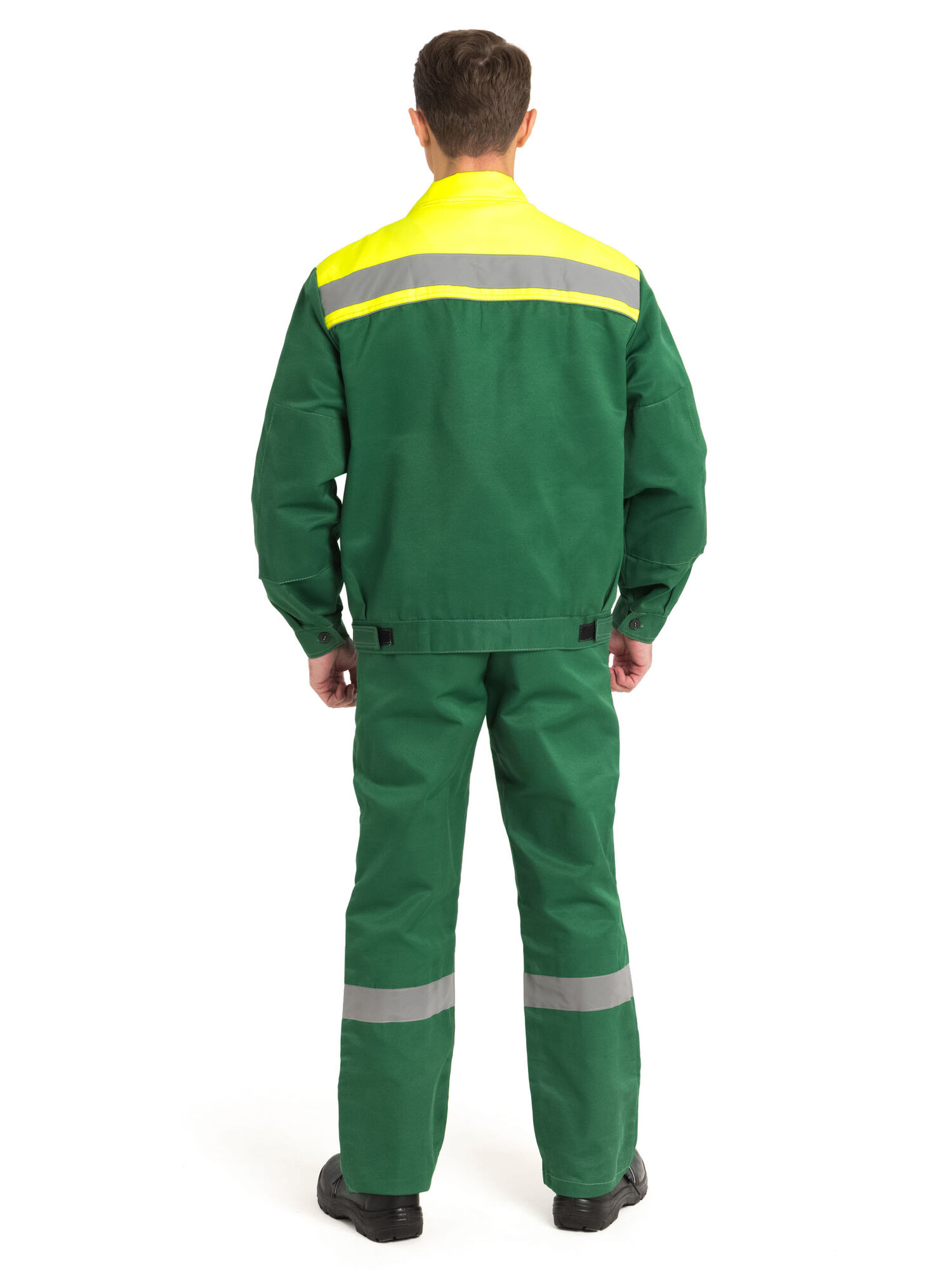 Костюм "Нова" куртка+п/к, цв. Зеленый/Лимон 3