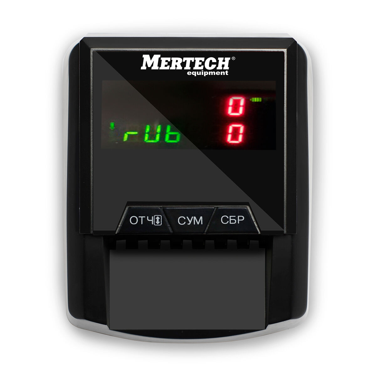 Детектор банкнот MERTECH D-20A FLASH PRO LЕD с АКБ Mertech (Mercury)
