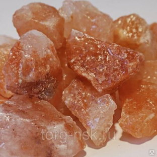 Гималайская соль колотая кристаллы для бани и сауны