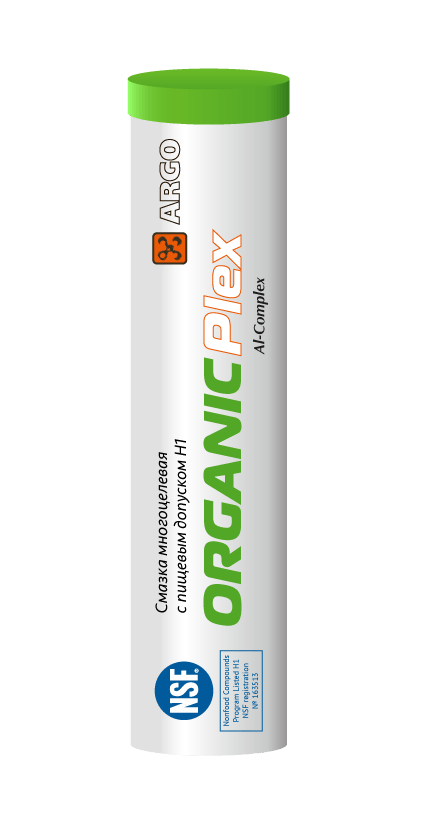 Смазка Арго OrganicPlex HD 2 туба-картридж 0,37 кг
